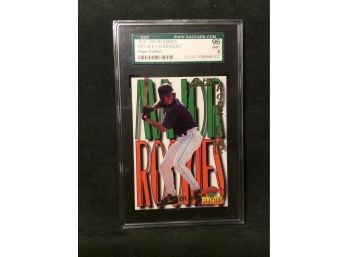 1995 Sig Rookies Alex Rodriguez SCG 9 Graded Card