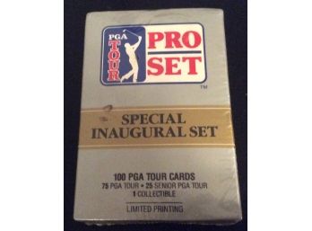 1990 Pro Set PGA Tour Golf Special Inaugural Factory Sealed Set