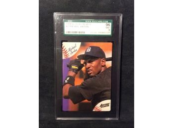 1991 Action Packed Michael Jordan SGC Graded 9 Baseball Card