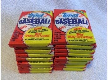 Lot Of 18 Topps 1988 Unopened Wax Packs