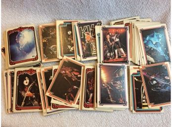 Lot Of 150 Vintage 1970s KISS Trading Cards