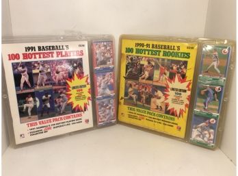 1990-1991 Score Baseball Cards Hottest Players And Rookies Unopened 100 Card Sets