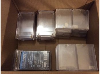 60 Trading Card Protective Cases New And Used