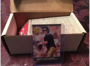 1991 Fleer Ultra Football Card Set With Brett Favre Rookie