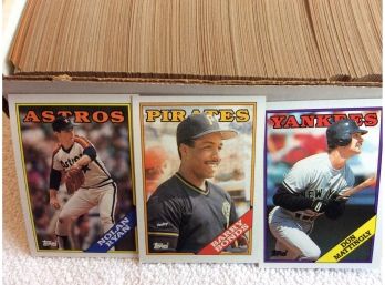 1988 Topps Baseball Cards Complete Set