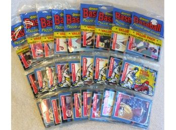 Lot Of 9 Donruss Baseball Card Rack Packs From 1988