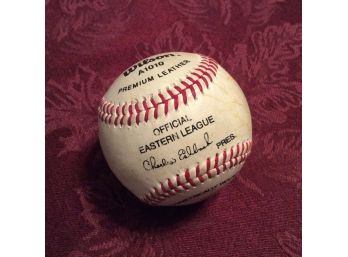 1988 Pittsfield Cubs Autographed Baseball Joe Girardi, Jerome Walton