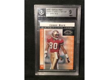 2000 Donruss Preferred Graded Series Jerry Rice Mint 9