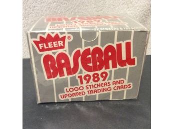 1989 Fleer Baseball Update Complete Factory Sealed Set