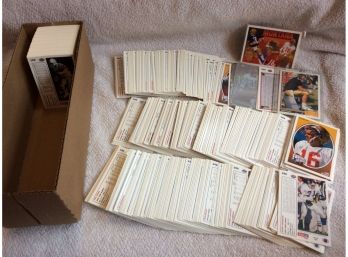 1991 Upper Deck Football Complete Set With Brett Favre Rookie Card