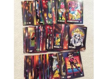 Lot Of 1992 Impel Marvel Comics Trading Cards