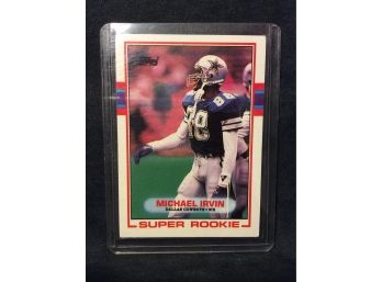 1989 Topps Michal Irvin Rookie Card #383