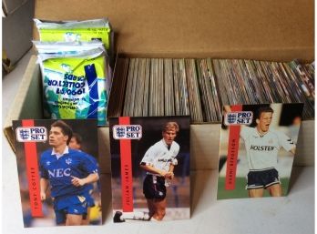 1990-91 Pro Set Soccer Collector Trading Cards