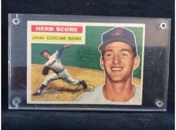 1956 Topps #140 Herb Score