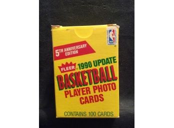 1990 Fleer Basketball Complete Update Set