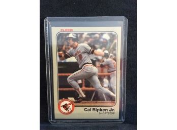 1983 Fleer Cal Ripken Jr Second Year Card #70