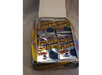 1992 Pacific Plus Pro Football Series 1 Box Of 36 Unopened Packs