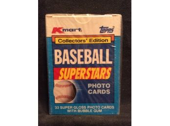 1990 Topps Kmart Baseball Superstars Collectors Edition Factory Sealed Set