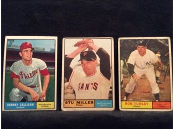 1961 Topps Baseball Cards