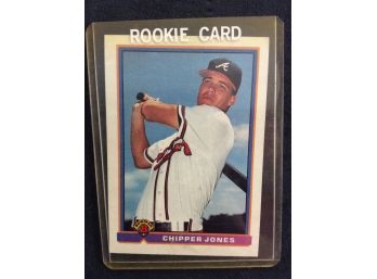 1991 Bowman Chipper Jones Rookie Card #569