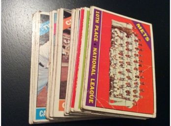 Lot Of 21 - 1966 Topps Baseball Cards