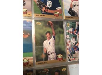 1993 Upper Deck Baseball Complete Set Series 1 And 2 With Jeter Rookie