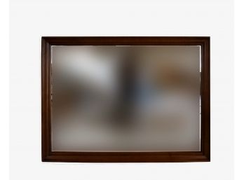 Large Wooden Mirror