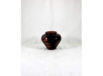 Small Handcrafted Ceramic Glazed Vase