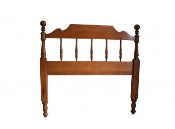 Midcentury Ethan Allen By Baumritter Solid Wood Twin Bed Frame