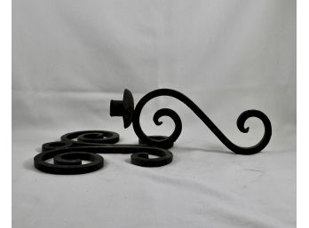 Cast Iron Candle Holders