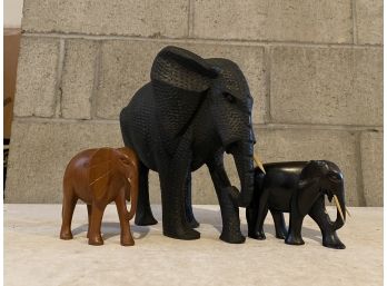 Group Of Decorative Elephants