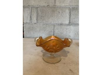 Carnival Glass Candy Dish