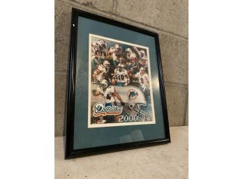 Miami Dolphins 2000 Team Frame