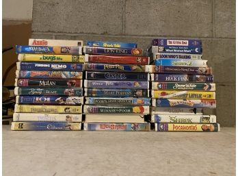 Group Of Miscellaneous VHS Tapes