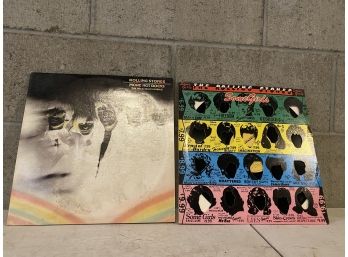 2 Rolling Stones Vinyl Records