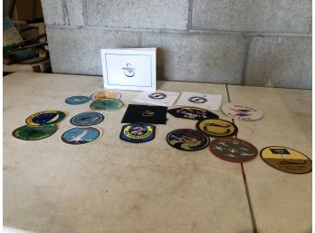 Group Of Sikorsky Aircraft And Aviation Patches And Stickers