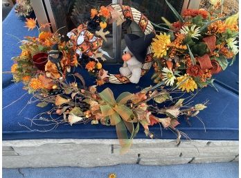 Artificial Halloween Flower Lot