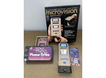 Vintage Electronic Microvision Game System