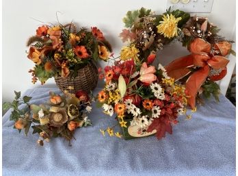 Artificial Harvest Flower Lot