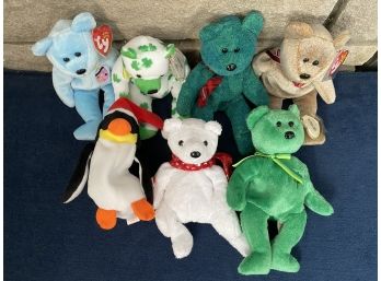 Collection Of Holiday Beanie Babies Bears