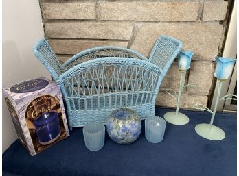 Blue Decor Lot