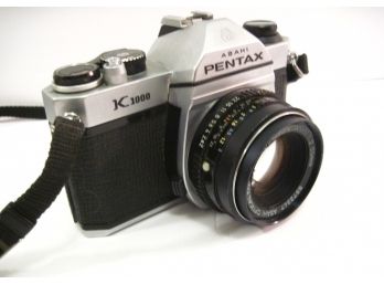 Pentax Asahi K1000 35mm SLR Camera  W/ 50mm Lens Original Box