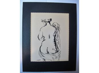 ARISTIDE MAILLOL(1861-1944) Female Nude -SILKSCREEN -MODERN CLASSICS #50