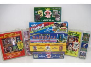 Lot Of 7 Baseball Cards Unopened Wax Boxes