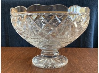 Waterford Edison Collection Centerpiece Bowl With Foot