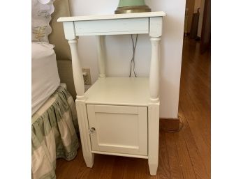 Pair Of White Bedside Tables