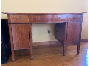 Shaped Top Antique Desk