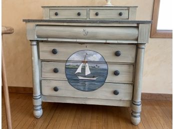 Stunning Antique Nautical Dresser