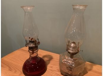 Vintage Oil Lamps