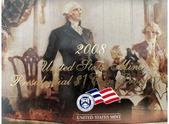 2008 United States Mint Presidential $1 Coin Proof Set